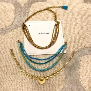Stella & Dot multi-way necklace